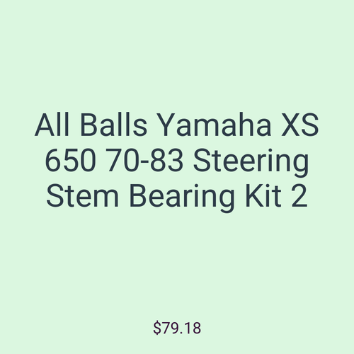 All Balls Yamaha XS 650 70-83 Steering Stem Bearing Kit 2