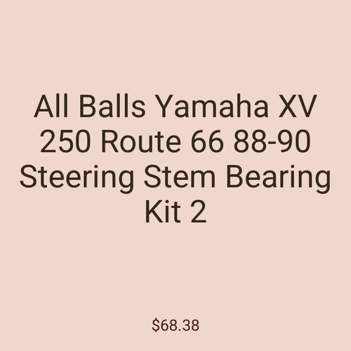 All Balls Yamaha XV 250 Route 66 88-90 Steering Stem Bearing Kit 2