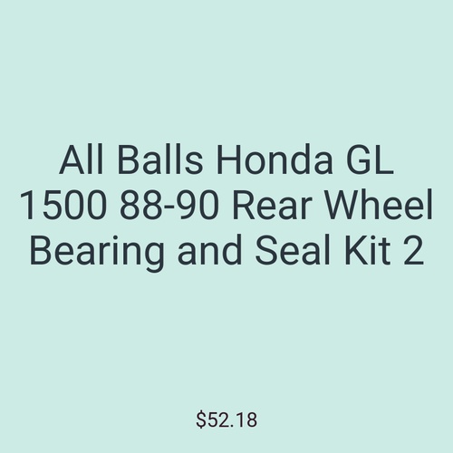 All Balls Honda GL 1500 88-90 Rear Wheel Bearing and Seal Kit 2