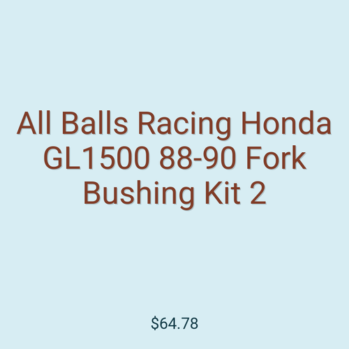All Balls Racing Honda GL1500 88-90 Fork Bushing Kit 2