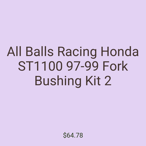 All Balls Racing Honda ST1100 97-99 Fork Bushing Kit 2