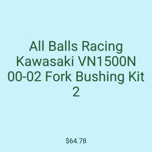 All Balls Racing Kawasaki VN1500N 00-02 Fork Bushing Kit 2