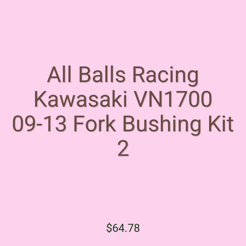 All Balls Racing Kawasaki VN1700 09-13 Fork Bushing Kit 2