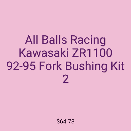 All Balls Racing Kawasaki ZR1100 92-95 Fork Bushing Kit 2