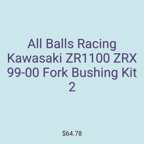 All Balls Racing Kawasaki ZR1100 ZRX 99-00 Fork Bushing Kit 2