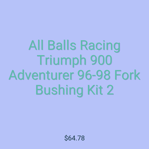 All Balls Racing Triumph 900 Adventurer 96-98 Fork Bushing Kit 2