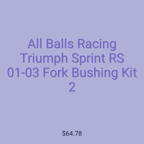 All Balls Racing Triumph Sprint RS 01-03 Fork Bushing Kit 2