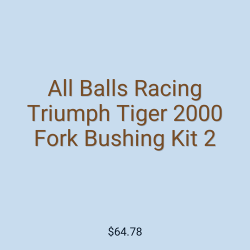 All Balls Racing Triumph Tiger 2000 Fork Bushing Kit 2