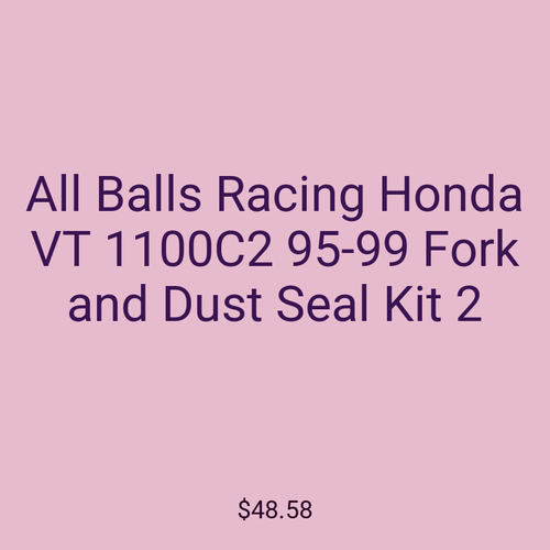 All Balls Racing Honda VT 1100C2 95-99 Fork and Dust Seal Kit 2