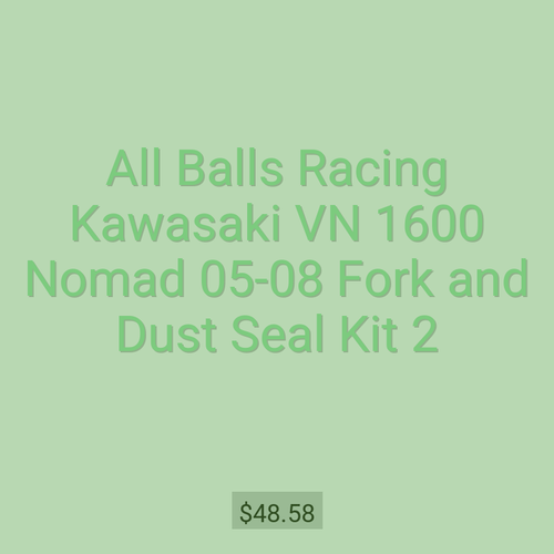 All Balls Racing Kawasaki VN 1600 Nomad 05-08 Fork and Dust Seal Kit 2