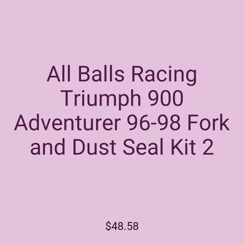 All Balls Racing Triumph 900 Adventurer 96-98 Fork and Dust Seal Kit 2