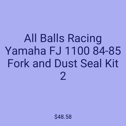 All Balls Racing Yamaha FJ 1100 84-85 Fork and Dust Seal Kit 2