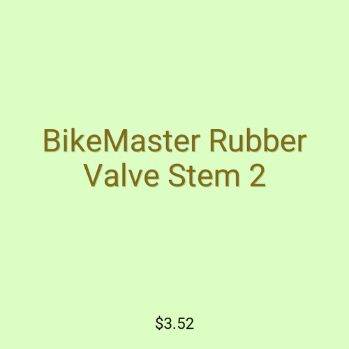 BikeMaster Rubber Valve Stem 2