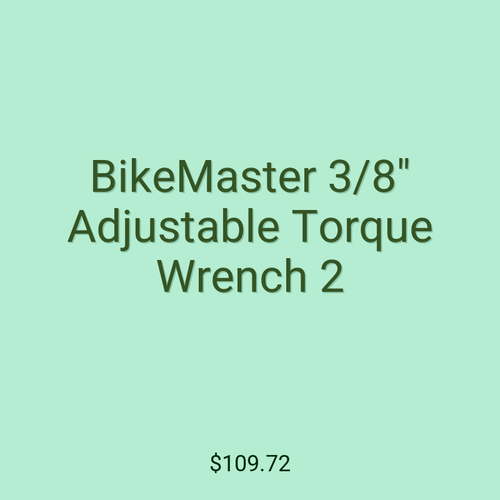BikeMaster 3/8" Adjustable Torque Wrench 2