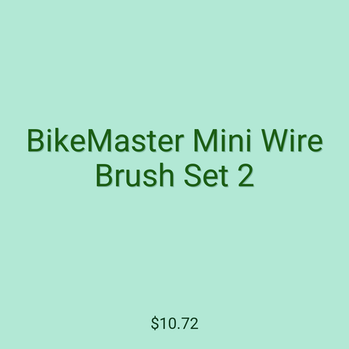 BikeMaster Mini Wire Brush Set 2