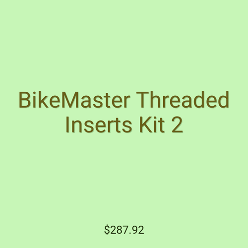 BikeMaster Threaded Inserts Kit 2