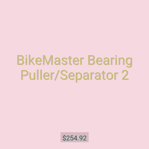 BikeMaster Bearing Puller/Separator 2