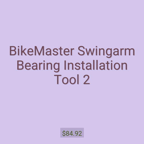 BikeMaster Swingarm Bearing Installation Tool 2