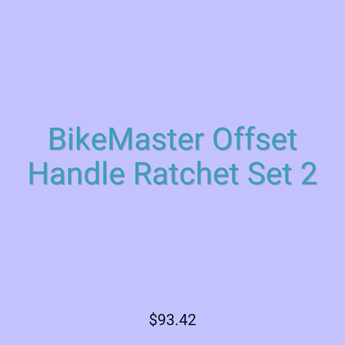 BikeMaster Offset Handle Ratchet Set 2