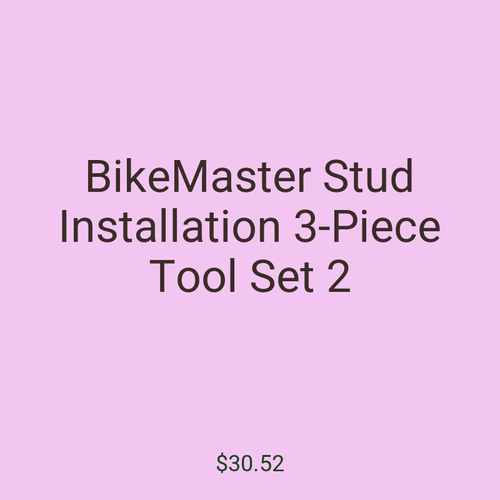 BikeMaster Stud Installation 3-Piece Tool Set 2