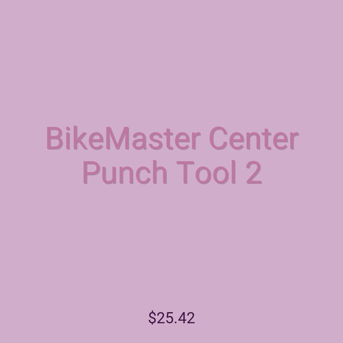 BikeMaster Center Punch Tool 2