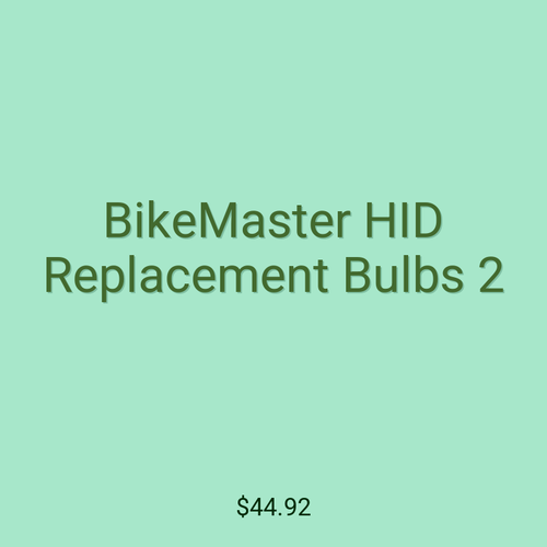 BikeMaster HID Replacement Bulbs 2