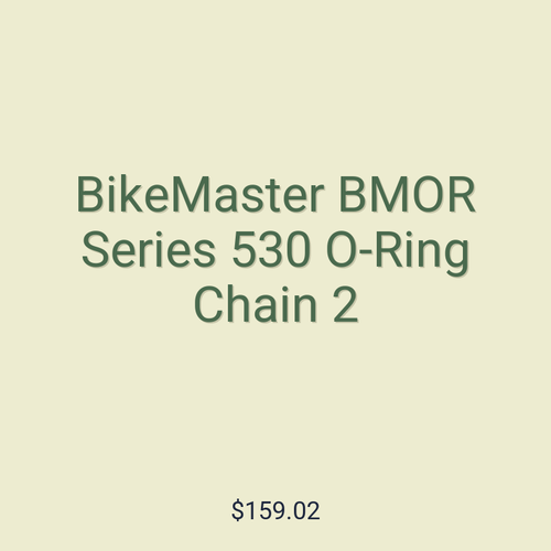 BikeMaster BMOR Series 530 O-Ring Chain 2