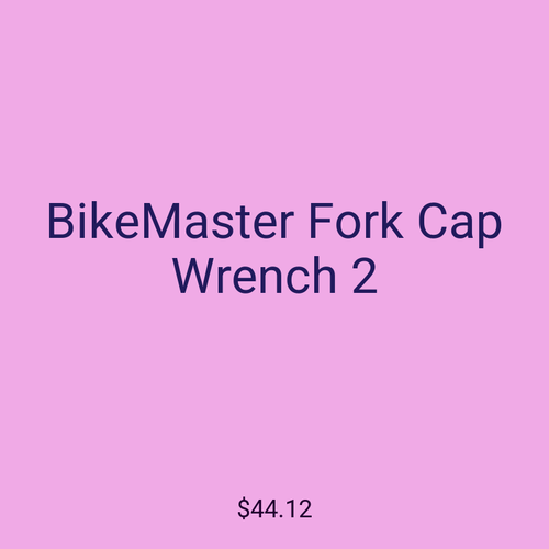 BikeMaster Fork Cap Wrench 2