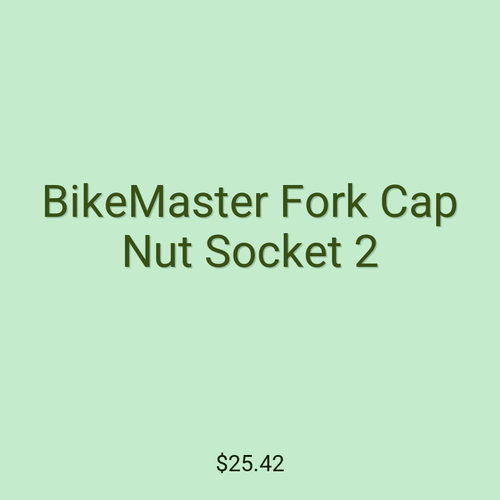 BikeMaster Fork Cap Nut Socket 2