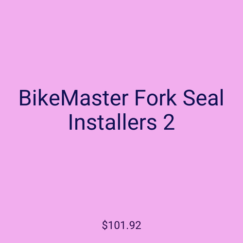 BikeMaster Fork Seal Installers 2
