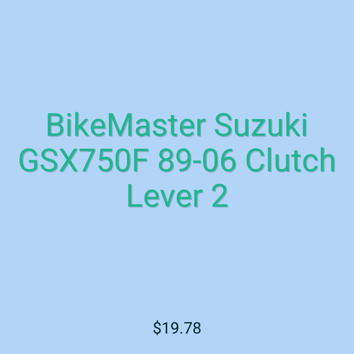 BikeMaster Suzuki GSX750F 89-06 Clutch Lever 2