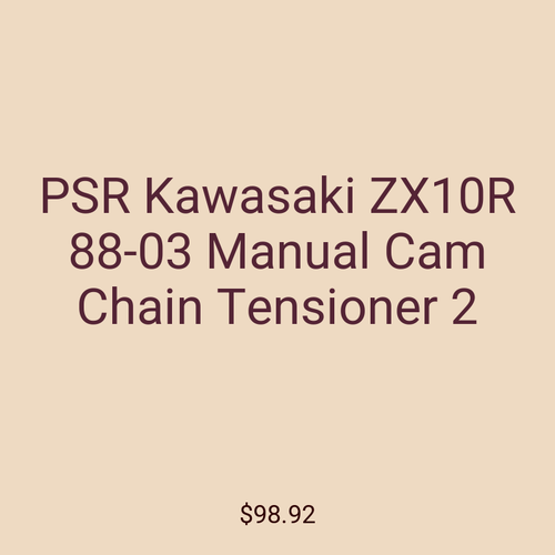 PSR Kawasaki ZX10R 88-03 Manual Cam Chain Tensioner 2
