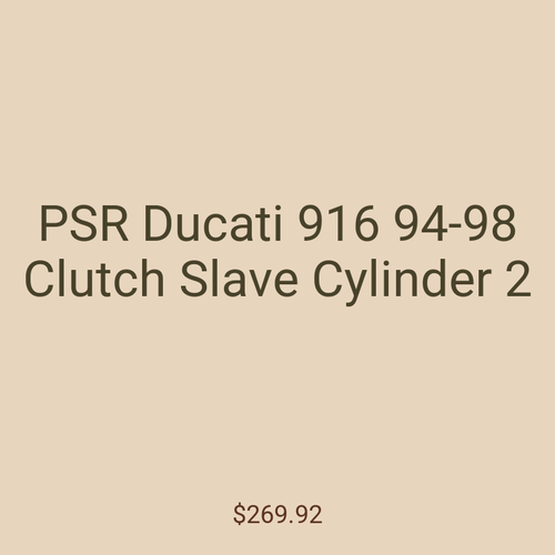 PSR Ducati 916 94-98 Clutch Slave Cylinder 2