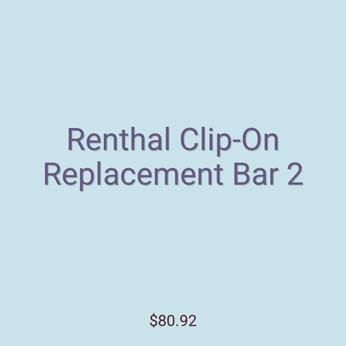 Renthal Clip-On Replacement Bar 2