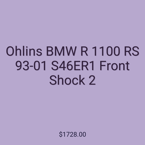 Ohlins BMW R 1100 RS 93-01 S46ER1 Front Shock 2