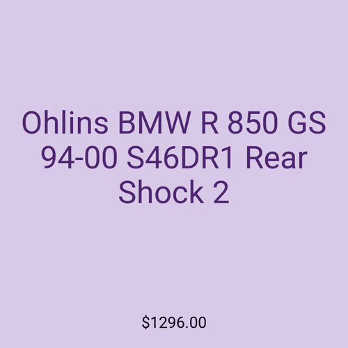 Ohlins BMW R 850 GS 94-00 S46DR1 Rear Shock 2