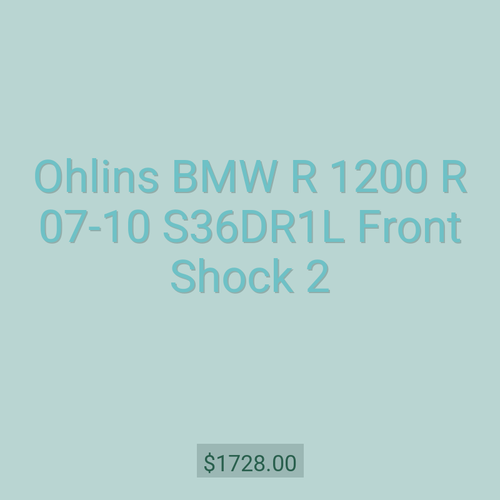 Ohlins BMW R 1200 R 07-10 S36DR1L Front Shock 2