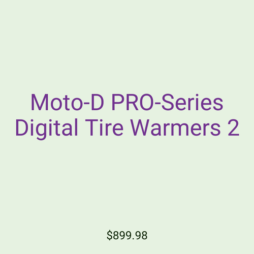 Moto-D PRO-Series Digital Tire Warmers 2