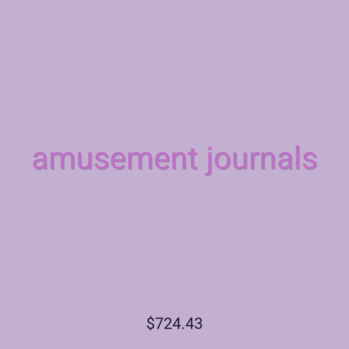 amusement journals