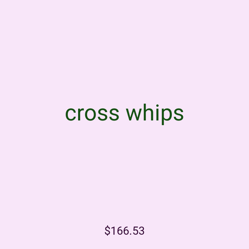 cross whips