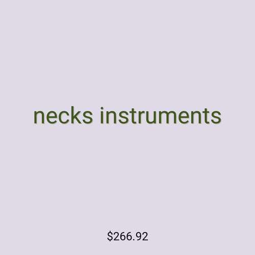 necks instruments