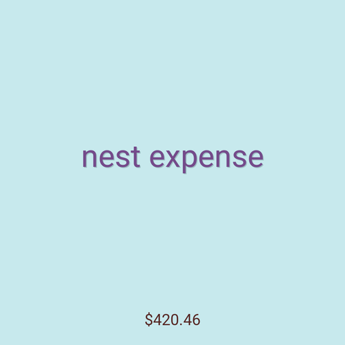 nest expense