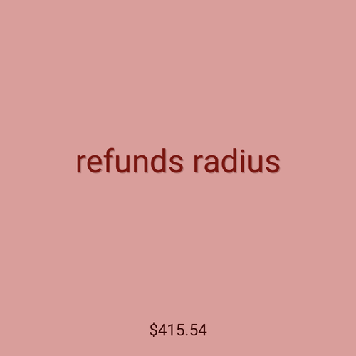 refunds radius