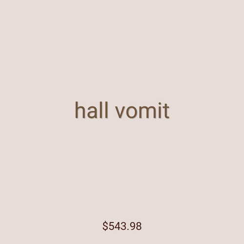 hall vomit