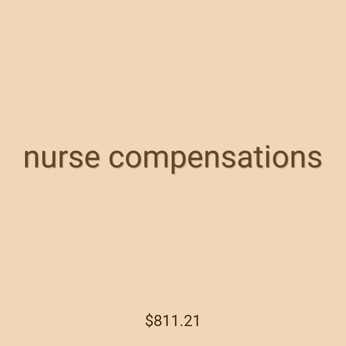 nurse compensations