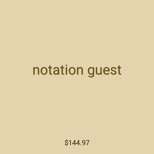 notation guest