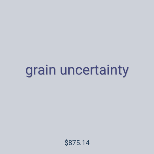 grain uncertainty