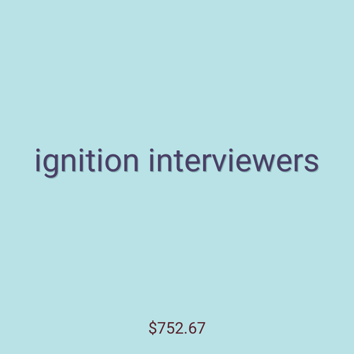 ignition interviewers