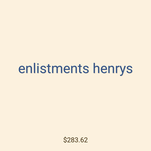 enlistments henrys