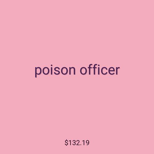 poison officer
